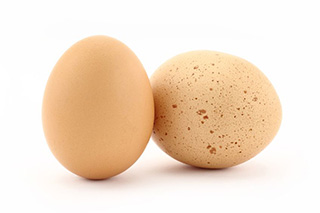 Pigmentation on Eggs