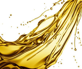 picture of flowing skincare oils