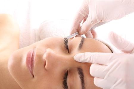 A dermaplaning Treatment