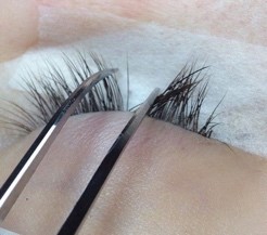 Russian Lashes application 2