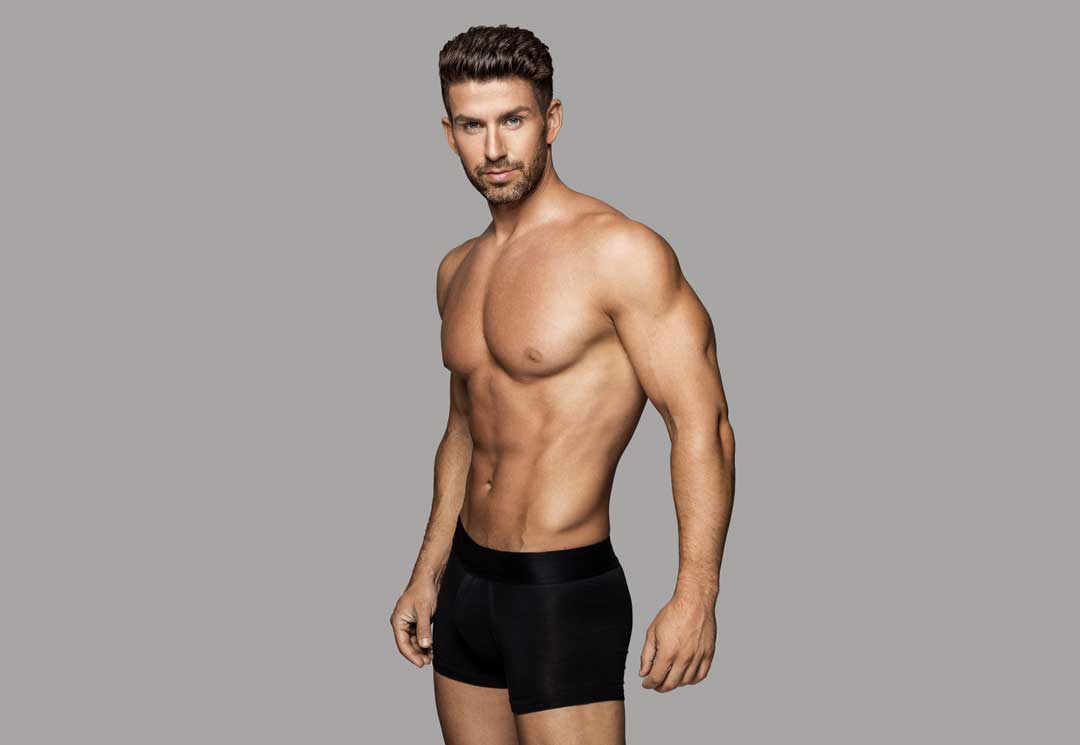 Confident Man after Male Intimate Waxing