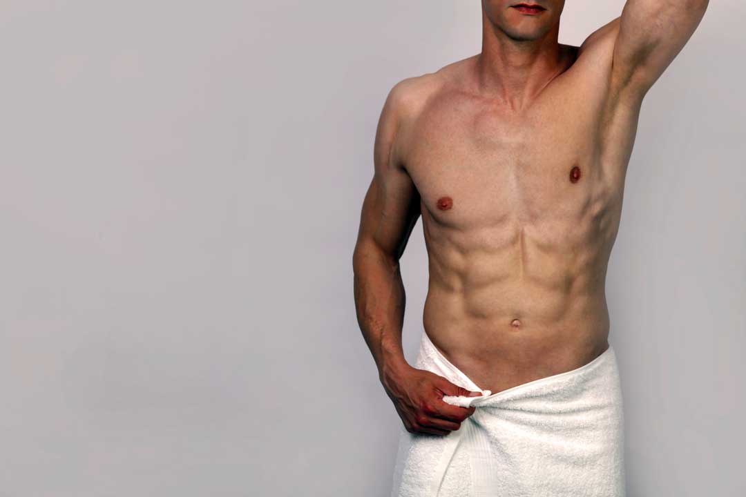 Picture of man before Male Intimate Waxing